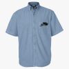 Men's Denim Short Sleeve Shirt Thumbnail
