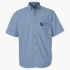 Men's Denim Short Sleeve Shirt Thumbnail