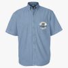 Men's Denim Short Sleeve Shirt Thumbnail