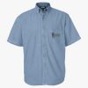Men's Denim Short Sleeve Shirt Thumbnail