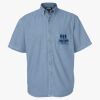 Men's Denim Short Sleeve Shirt Thumbnail