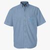Men's Denim Short Sleeve Shirt Thumbnail