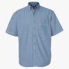 Men's Denim Short Sleeve Shirt Thumbnail