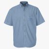 Men's Denim Short Sleeve Shirt Thumbnail