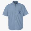 Men's Denim Short Sleeve Shirt Thumbnail