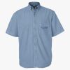 Men's Denim Short Sleeve Shirt Thumbnail