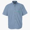 Men's Denim Short Sleeve Shirt Thumbnail