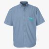 Men's Denim Short Sleeve Shirt Thumbnail