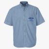 Men's Denim Short Sleeve Shirt Thumbnail