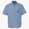 Men's Denim Short Sleeve Shirt Thumbnail
