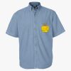 Men's Denim Short Sleeve Shirt Thumbnail
