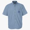 Men's Denim Short Sleeve Shirt Thumbnail
