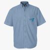 Men's Denim Short Sleeve Shirt Thumbnail
