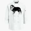Eight Knot Button Chef Coat with Thermometer Pocket Thumbnail