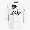 Eight Knot Button Chef Coat with Thermometer Pocket Thumbnail