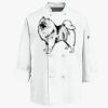 Eight Knot Button Chef Coat with Thermometer Pocket Thumbnail