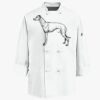 Eight Knot Button Chef Coat with Thermometer Pocket Thumbnail