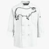 Eight Knot Button Chef Coat with Thermometer Pocket Thumbnail