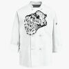Eight Knot Button Chef Coat with Thermometer Pocket Thumbnail
