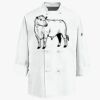 Eight Knot Button Chef Coat with Thermometer Pocket Thumbnail