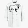 Eight Knot Button Chef Coat with Thermometer Pocket Thumbnail