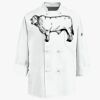 Eight Knot Button Chef Coat with Thermometer Pocket Thumbnail