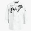 Eight Knot Button Chef Coat with Thermometer Pocket Thumbnail