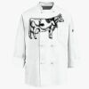 Eight Knot Button Chef Coat with Thermometer Pocket Thumbnail