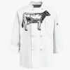 Eight Knot Button Chef Coat with Thermometer Pocket Thumbnail