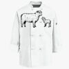 Eight Knot Button Chef Coat with Thermometer Pocket Thumbnail