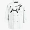 Eight Knot Button Chef Coat with Thermometer Pocket Thumbnail