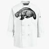 Eight Knot Button Chef Coat with Thermometer Pocket Thumbnail