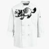Eight Knot Button Chef Coat with Thermometer Pocket Thumbnail