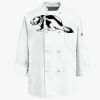 Eight Knot Button Chef Coat with Thermometer Pocket Thumbnail