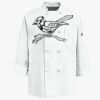 Eight Knot Button Chef Coat with Thermometer Pocket Thumbnail
