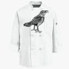 Eight Knot Button Chef Coat with Thermometer Pocket Thumbnail