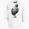 Eight Knot Button Chef Coat with Thermometer Pocket Thumbnail