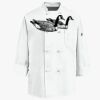 Eight Knot Button Chef Coat with Thermometer Pocket Thumbnail