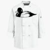 Eight Knot Button Chef Coat with Thermometer Pocket Thumbnail