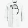 Eight Knot Button Chef Coat with Thermometer Pocket Thumbnail