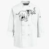 Eight Knot Button Chef Coat with Thermometer Pocket Thumbnail