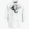 Eight Knot Button Chef Coat with Thermometer Pocket Thumbnail