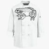 Eight Knot Button Chef Coat with Thermometer Pocket Thumbnail