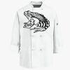Eight Knot Button Chef Coat with Thermometer Pocket Thumbnail