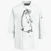 Eight Knot Button Chef Coat with Thermometer Pocket Thumbnail