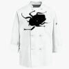 Eight Knot Button Chef Coat with Thermometer Pocket Thumbnail