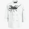 Eight Knot Button Chef Coat with Thermometer Pocket Thumbnail