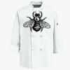Eight Knot Button Chef Coat with Thermometer Pocket Thumbnail