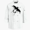 Eight Knot Button Chef Coat with Thermometer Pocket Thumbnail