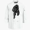 Eight Knot Button Chef Coat with Thermometer Pocket Thumbnail